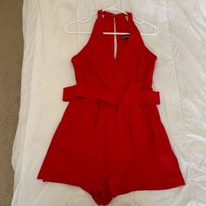 EXPRESS Red Romper
